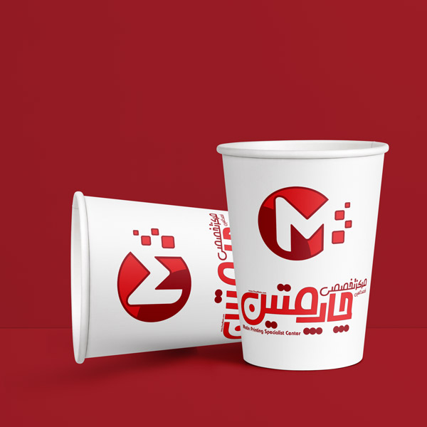چاپ لیوان کاغذی چاپ لیوان کاغذی ۲۲۰ سی سی