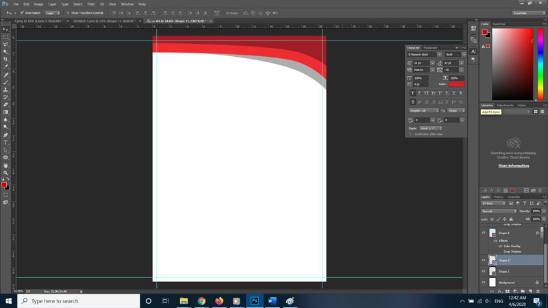 Design a Letterhead with Photoshop8