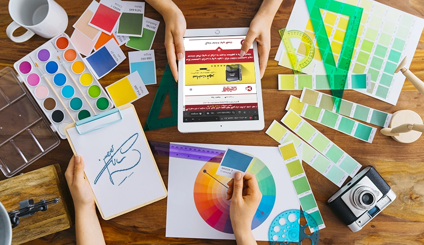 چرا طرح روی مانیتور با چاپ روی کاغذ فرق دارد